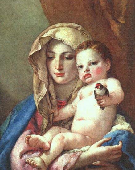 Giovanni Battista Tiepolo Madonna of the Goldfinch china oil painting image